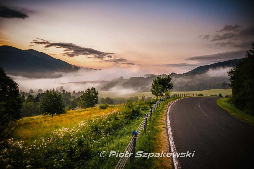Więlka Pętla w Bieszczadach trasa motocyklowa