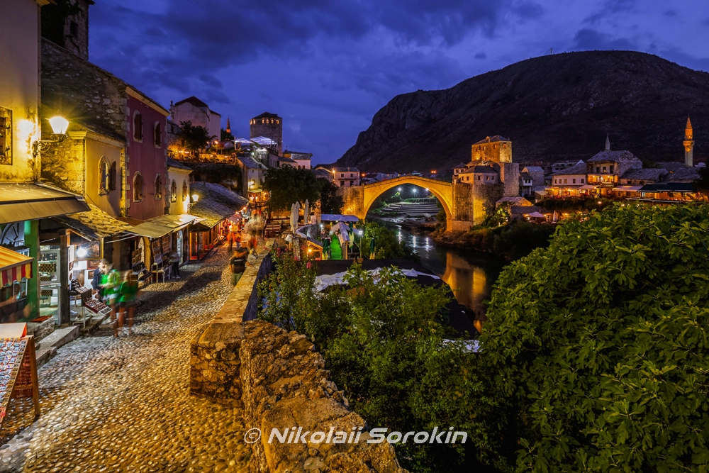 Mostar - Stary Most - trasa motocyklowa Bośnia i Hercegowina